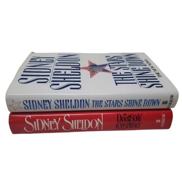 Sidney Sheldon The DoomsDay Conspiracy & The Stars Shine Down The New Novel Book - Picture 5 of 5